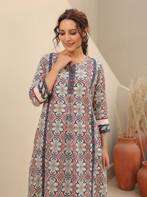 Women Ethnic Motifs Printed Kurta